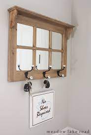 Loading Entryway Mirror With Hooks Mirror With Hooks Entryway Mirror