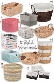 42 Ideas Bedroom Storage Bins Laundry Baskets Bedroom With Images Stylish Storage Baskets Diy Home Decor Easy Stylish Storage