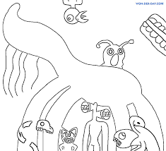 Minecraft coloring pages color by number minecraft dungeons mural. Cartoon Cat Coloring Pages For Free Printing Wonder Day Coloring Pages For Children And Adults