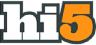 Hi5 house hand hi 5 logo. Hi5 Logo Full Size Png Download Seekpng