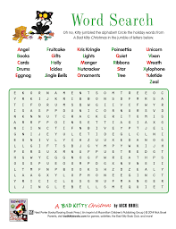 Maybe you would like to learn more about one of these? Celebrate The Holidays With New Bad Kitty Christmas Activities Bad Cats Holiday Words Homeschool Language Arts