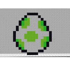 Minecraft Yoshi Egg By Lascifrisu On Deviantart Minecraft Pixel Art Minecraft Minecraft Beads