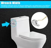 Easy Use Side Mount Toilet Flush Lever Handle Angle Fitting for TOTO Kohler  Tank