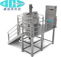 [Hot Item] 200L 500L 1000L 2000L Stainless Steel Mixing Tank Emulsifying  Homogenizer Tank Electric Steam Heating Mixing Tank with Agitator