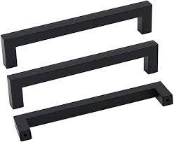 Transform the cabinetry in your home with emtek's cabinet pulls. 10pack Goldenwarm Black Square Bar Cabinet Pull Drawer Handle Stainless Steel Modern Hardwar Kitchen Cabinets In Bathroom Kitchen Drawer Pulls Cupboard Handles