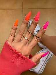 Neon Summer Nails In 2020 Pretty Acrylic Nails Summer Acrylic Nails Dream Nails