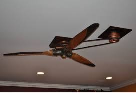 A propeller ceiling fan could be precisely the product you have been searching for. Antique Plane Propeller Ceiling Fan On Pulley System Belt Driven Ceiling Fans Propeller Ceiling Fan Antique Ceiling Fans