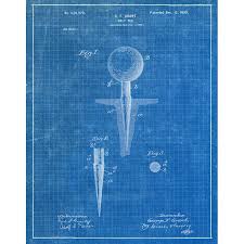 Affordable and search from millions of royalty free images, photos and vectors. Original Golf Tee Artwork Submitted In 1899 Golf Patent Art Print Walmart Com Walmart Com