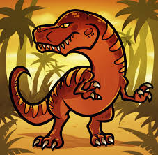 This adorable dinosaur below is very cute and easy to draw. How To Draw A Cartoon Dinosaur Step By Step Drawing Guide By Dawn Dragoart Com