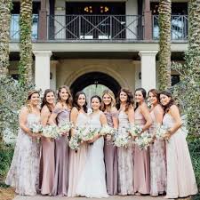 Light Lavender Lilac Print Mauve Purple Blush Floral Mix And Match Bridal Lavender Bridesmaid Dresses Purple Floral Bridesmaid Dresses Mixed Bridesmaid Dresses