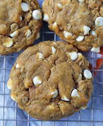 Pumpkin White Chocolate Chip Cookies Modern Honey