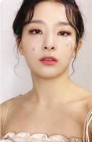 싸이코에서 특이한 눈물 메이크업 한 레드벨벳 슬기