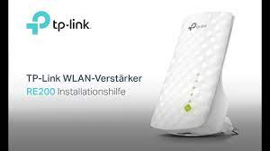 Tp Link Wlan Verstarker Re200 Installationshilfe Per Wps Wlan App Und Lan Verbindung Youtube