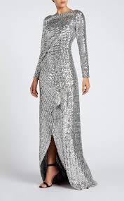 Black And Silver Gown Dress Evening Gowns 2018 Designer Black Gown Dresses Black Tie Event Dresses Roland Mouret In 2020 Formal Dresses With Sleeves Long Sleeve Gown Event Dresses