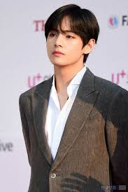 Taehyung Bts The Fact Music Awards 2019 Black Hair Orang Kim Daegu
