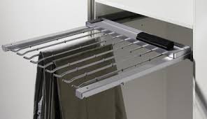 Modulare schrank mit regalen, schränken und schubladen. Schrank Hosenhalter Ausziehbar Korpusb 500mm Stahl Silber Pulv Besch Belastbark 15kg Herm Fichtner Hof Gmbh
