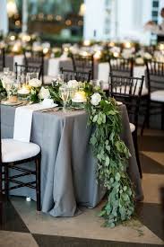 Diy Fresh Floral Garland Wedding Table Garland Wedding Table Linens Wedding Tablecloths