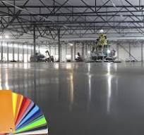 New generation Dry-Shake hardener floor