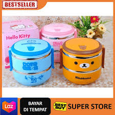 Tempat makan ini dirancang untuk vertikal dan horisontal agar memudahkan saat. Jual Lunch Box Set Tempat Air Terbaru Lazada Co Id