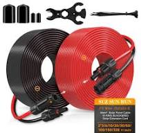 Amazon.com: SJZ SUN RUN Solar Extension Cable 10AWG 6mm² ...
