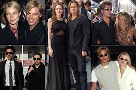 Brad Pitt S Ever Changing Style As He Matches All His Girlfriends Looks Irish Mirror Online Brad pitt has a habit of dressing like his girlfriends.