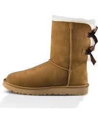 They're from a brand ugg but they're not what you're looking for and way over priced for knock offs. Ugg Women S Chestnut Bailey Bow Ii Boots Round Toe Boot Barn