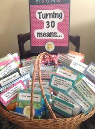 Birthday Ideas For Guys Turning 30 Turning 30 Gift Basket In 2020 30th Birthday Gifts 30th Birthday Presents Birthday Ideas For Her