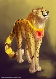 Magic Creatures Cheetah King Big Cats Art Creatures Anime Animals
