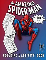 All you have to do is select the drawing you want to color; The Amazing Spiderman Coloring And Activity Book Spider Man Activity Book With Coloring Pages Mazes Puzzles Word Search Brain Games Drawing Kids And Children Who Love Super Hero Spider