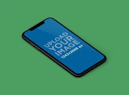 Click To Place Your Image Mockup Of An Iphone Xs Max Lying In A Color Custom Backdrop 242 Elinspiration Ideas Examples In 2020 Mockup Generator Custom Backdrop Mockup
