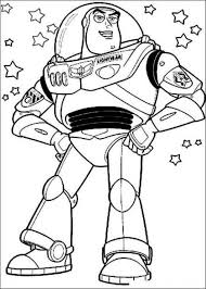 Buzz Lightyear Para Colorear