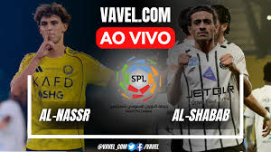 Al-Nassr x Al-Shabab AO VIVO, jogo em tempo real pela Saudi Pro League