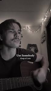 My go-to Karaoke song #usesomebody #kingsofleon #cover #singing #guitar