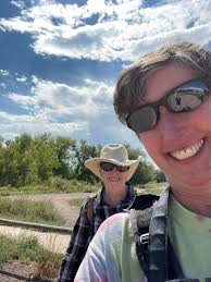 Visiting with Ms Pat Corey! She says hi to everyone!!