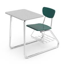 The Virco 3000 Series Sled Based Combo Unit School Furniture Design School Furniture Classroom Furniture Design