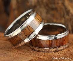 Pin By Gwen Dawkins On Her Bling Hawaiian Wedding Rings Custom Wedding Rings Mens Wedding Bands