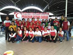 The malaysian red crescent society (mrcs) (malay: Malaysian Red Crescent Society Tuaran Chapter Hati Serving The Community Hati Serving The Community