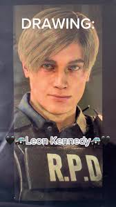 Leon Kennedy Tied Up Drawing