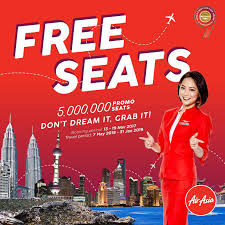Direktur utama airasia indonesia dendy kurniawan mengatakan, pihaknya berupaya melakukan efisiensi sehingga harga tiket bisa lebih murah. Airasia Free Seats Promo Ticket Price List Booking Until 19 November 2017 Travel 7 May 2018 31 January 2019