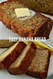 Easy Banana Bread Recipe Easy Banana Bread Best Banana Bread Banana Bread Recipe Moist
