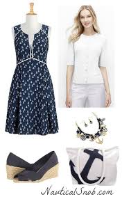 Womens Nautical Dress Nautical Snob Womens Nautical Dress Nautical Dress Nautical Fashion
