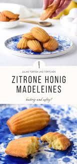 Saftige Franzosishe Madeleines Mit Honig Und Zitrone Madeleines Rezept Rezepte Getranke Rezepte