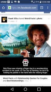Robert norman bob ross was an american painter, art instructor, and television host. Pin By Kat Hagerman On Fun Facts Weird Facts Fun Facts The Joy Of Painting