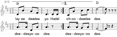 Watch official video, print or download text in pdf. Lesson 6 Yodel Without Fear Yodel Lay Ee Dee