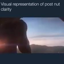 Visual Representation Of Post Nut Clarity