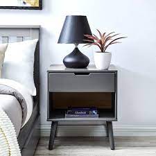 With an amazing selection of luxury nightstands in both contemporary and modern styles, bloomingdales would like to share with you our fantastic selection of modern bedside tables and designer nightstands. Alma Grey Modern Bedside Table Furniturebox