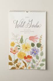 Wild Garden 2021 Wall Calendar In 2020 Flower Calendar Wall Calendar Garden Gifts