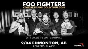 Foo Fighters September 4 2018 Rogers Place
