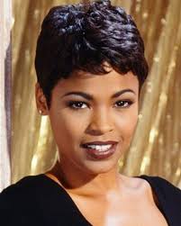 90s Actress With Short Black Hair Happy Birthday To The Beautiful Iamnialong Thecutlife Celebrity Shorthair Pixiecut Nialong Bea Nia Long Short Hair Long To Short Hair Short Hair Styles