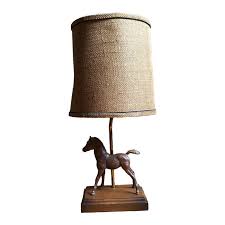 Mid Century Equestrian Pony Horse Table Lamp Lamp Table Lamp Horse Lamp